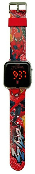 Fotoja e Orë për djem Disney Spiderman hDY030, e kuqe