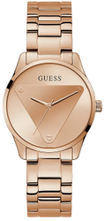 Fotoja e Orë dore për femra Guess Emblem GW0485L2, ari rozë