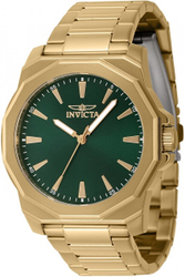 Fotoja e Orë për meshkuj Invicta Speedway Quartz 46841, e artë/gjelbër