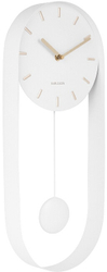 Fotoja e Orë muri Karlsson Pendulum Charm KA5822WH, e bardhë