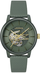 Fotoja e Orë dore për meshkuj Lacoste 12.12 Automatic 2011384, e gjelbër