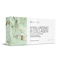 Fotoja e Kapsula BioTechUSA Hyaluronic & Collagen, 120 kapsula