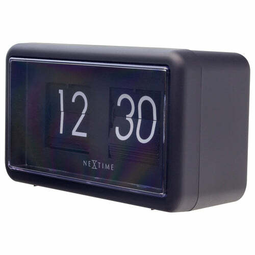 Fotoja e Orë tavoline Nextime Flip 5228ZW, e zezë