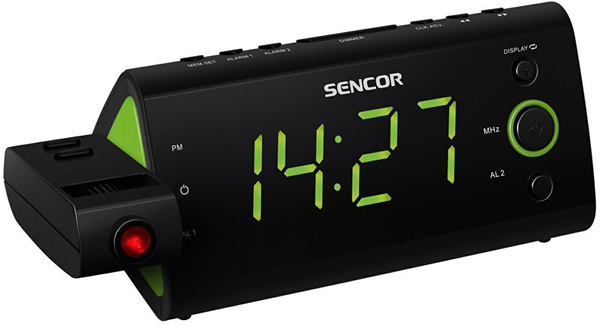 Fotoja e Orë me alarm Sencor SRC 330 GN