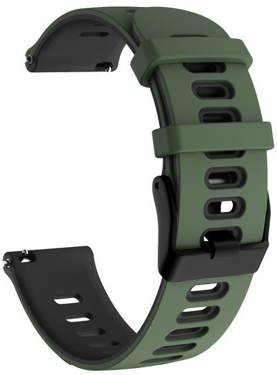 Fotoja e Rrip për orë të mençur 4wrist Garmin 22 mm, i gjelbër