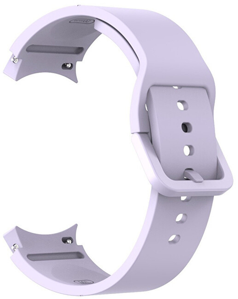 Fotoja e Rrip silikoni për Samsung Galaxy Watch 6/5/4 4wrist, e vjollctë