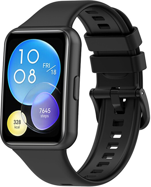 Fotoja e Rrip ore 4wrist hWR621, për Huawei Watch FIT 2 Active, i zi