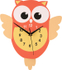 Fotoja e Orë muri WeTime Owl, Picture 1