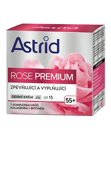 Fotoja e Krem dite Astrid OF 15 Rose Premium, 50 ml