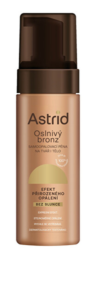 Fotoja e Shkumë vetënxirëse Astrid Dazzling Bronze, 150 ml