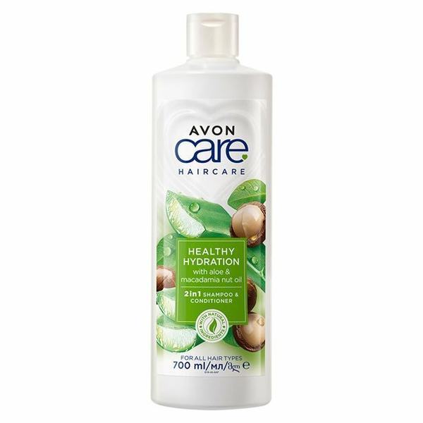 Fotoja e Shampo 2 në 1 Avon Healthy Hydration, 700ml