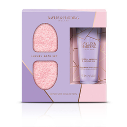 Fotoja e Set Baylis & Harding Jojoba & Vanilla krem për këmbë 125 ml + çorape