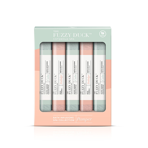Fotoja e Set kristale banje Baylis & Harding Jasmine & Eucalyptus, Peach & Neroli,	5 x 65 g