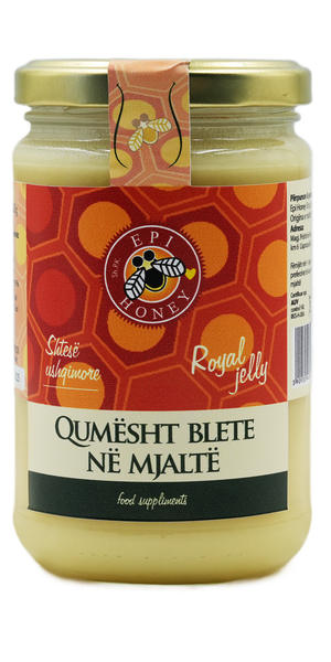 Fotoja e Mjaltë EPI me qumësht blete, 400gr