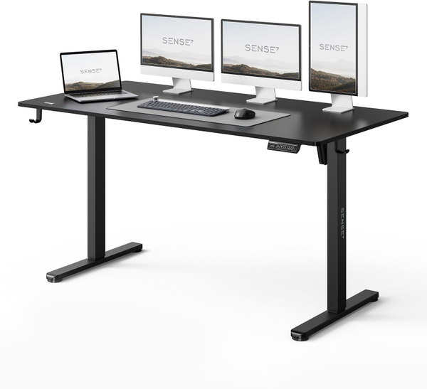Fotoja e Tavolinë elektrike SENSE7 NOJO LIGHT, 140 cmx70 cm, e zezë