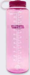 Fotoja e Shishe uji Nalgene Wide Mouth Sustain Silo, 1500 ml, rozë