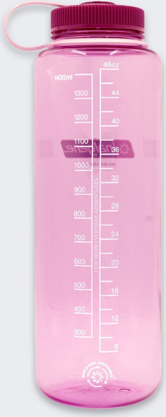 Fotoja e Shishe uji Nalgene Wide Mouth Sustain Silo, 1500 ml, rozë