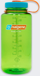 Fotoja e Shishe uji Nalgene Wide Mouth, 1000 ml, e gjelbër