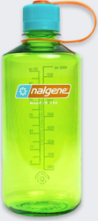 Fotoja e Shishe uji Nalgene Narrow Mouth, 1000 ml, e gjelbër