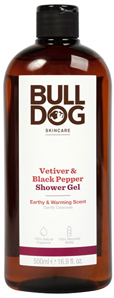 Fotoja e Xhel dushi Bulldog Vetiver and Black Pepper, 500 ml