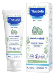 Fotoja e Krem fytyre për fëmijë Mustela Hydra Bebe, 40 ml