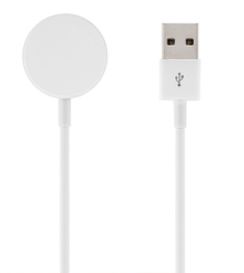 Fotoja e Kabllo karikimi USB magnetike Wotchi për Apple Watch, e bardhë