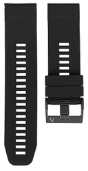 Fotoja e Rrip ore 4wrist Garmin Fenix ​​7X/Fenix ​​6X/Fenix ​​5X Plus/Fenix ​​3 - 26 mm, i zi