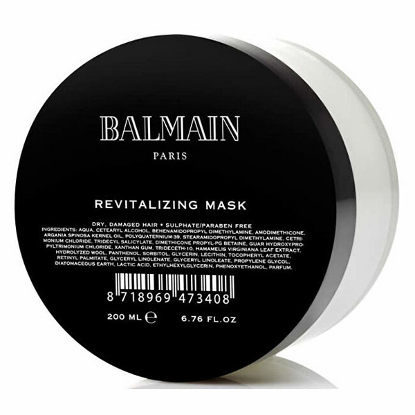 Fotoja e Maskë rigjallëruese për flokë të thatë dhe të dëmtuar Balmain kDKR8457, 1000 ml