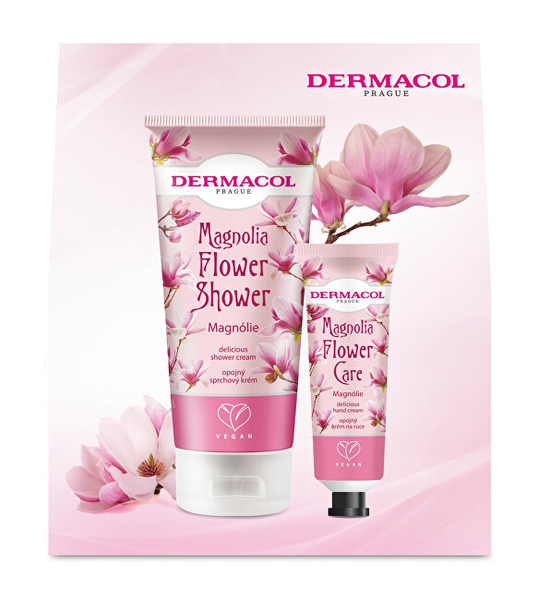 Fotoja e Set Krem dushi 200 ml + Krem për duar 30 ml Dermacol Magnolia Flower Care
