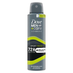 Fotoja e Antiperspirant sprej për meshkuj Dove Men + Care Advanced Sport Fresh, 150 ml