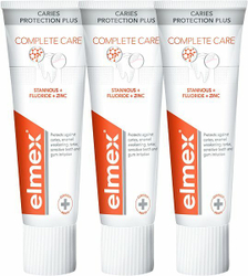Fotoja e Set pastash për dhëmbë Elmex Caries Protection Plus Complete Care, 3 x 75 ml