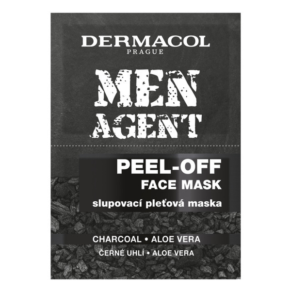 Fotoja e Set maska për fytyrë Dermacol Peel-Off Men Agent, 2 x 7.5 ml