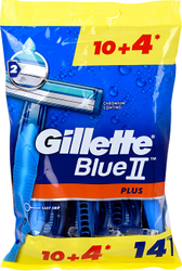 Fotoja e Brisk rroje për meshkuj Gillette BlueII Plus, 14 copë