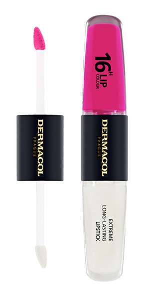 Fotoja e Buzëkuq Dermacol Extreme Long-Lasting Lip Color, 4 + 4 ml, nr.12