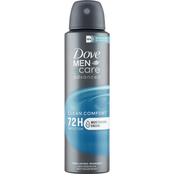 Fotoja e Antiperspirant Dove Men+Care Advanced Clean Comfort, 150 ml