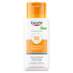 Fotoja e Qumësht mbrojtës ndaj diellit Eucerin Extra Light Sun Lotion Sensitive Protect SPF 50+, 150 ml
