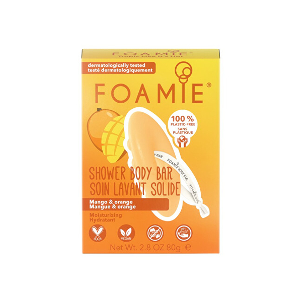 Fotoja e Sapun për trup Foamie Tropic Like It`s Hot With Mango and Orange, 80 g