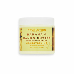 Fotoja e Maskë për flokë Revolution Haircare Banana + Mango Butter with Niacinamide, 200 ml