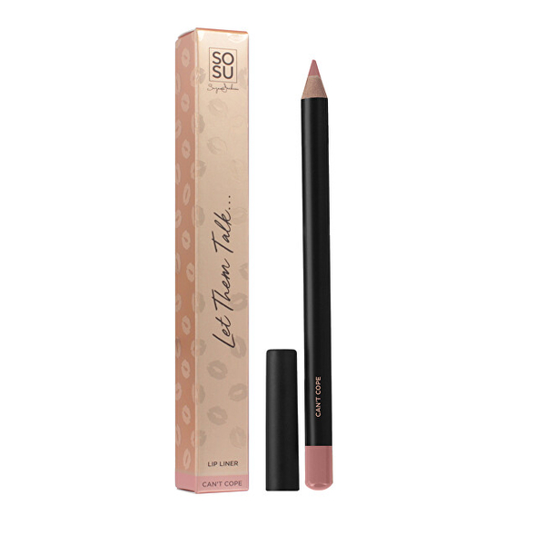 Fotoja e Laps për buzë SOSU Cosmetics Satin Let Them Talk, Seduction, 1.3g