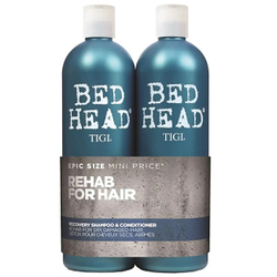 Fotoja e Set Tigi Bed Head Dry	& Damaged Hair, shampo 750 ml + balsam 750 ml