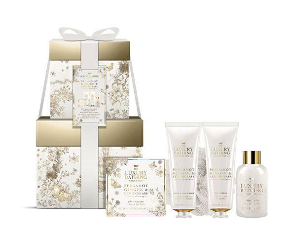 Fotoja e Set Grace Cole Bergamot, Ginger & Lemongrass kGC006 Xhel dushi 50 ml + Krem duarsh 50 ml + Krem trupi 50 ml + Shkumë dushi 80 gr + Sfungjer