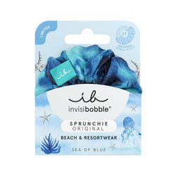 Fotoja e Lidhëse për flokë Invisibobble Sprunchie Bikini Sea Of Blues, e kaltër