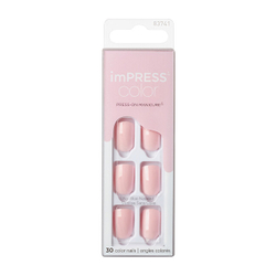 Fotoja e Thonj artificialë KISS imPRESS Color Pick Me Pink, 30 copë