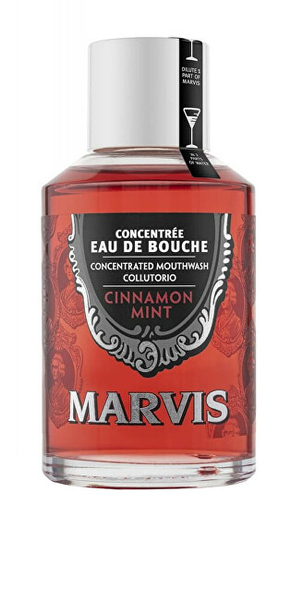 Fotoja e Ujë pastrues për gojë Marvis Cinnamont Mint, 120 ml