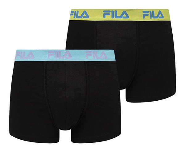 Fotoja e Set mbathje/boksiere Fila mFI0265, të zeza, 2 palë XXL