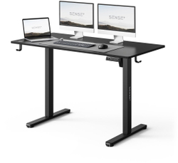 Fotoja e Tavolinë elektrike SENSE7 NOJO LIGHT, 120 x 60 cm, e zezë