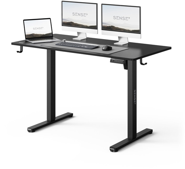 Fotoja e Tavolinë elektrike SENSE7 NOJO LIGHT, 120 x 60 cm, e zezë