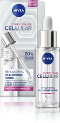 Fotoja e Serum mbushës për lëkurë Nivea Cellular Expert Filler (Replumping Hyaluronic Serum), 30 ml
