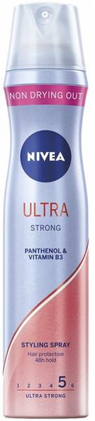 Fotoja e Sprej flokësh Nivea Ultra Strong, 250 ml