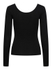 Fotoja e Bluzë PIECES PCKITTE Slim Fit mIE0602, e zezë, L, Picture 6